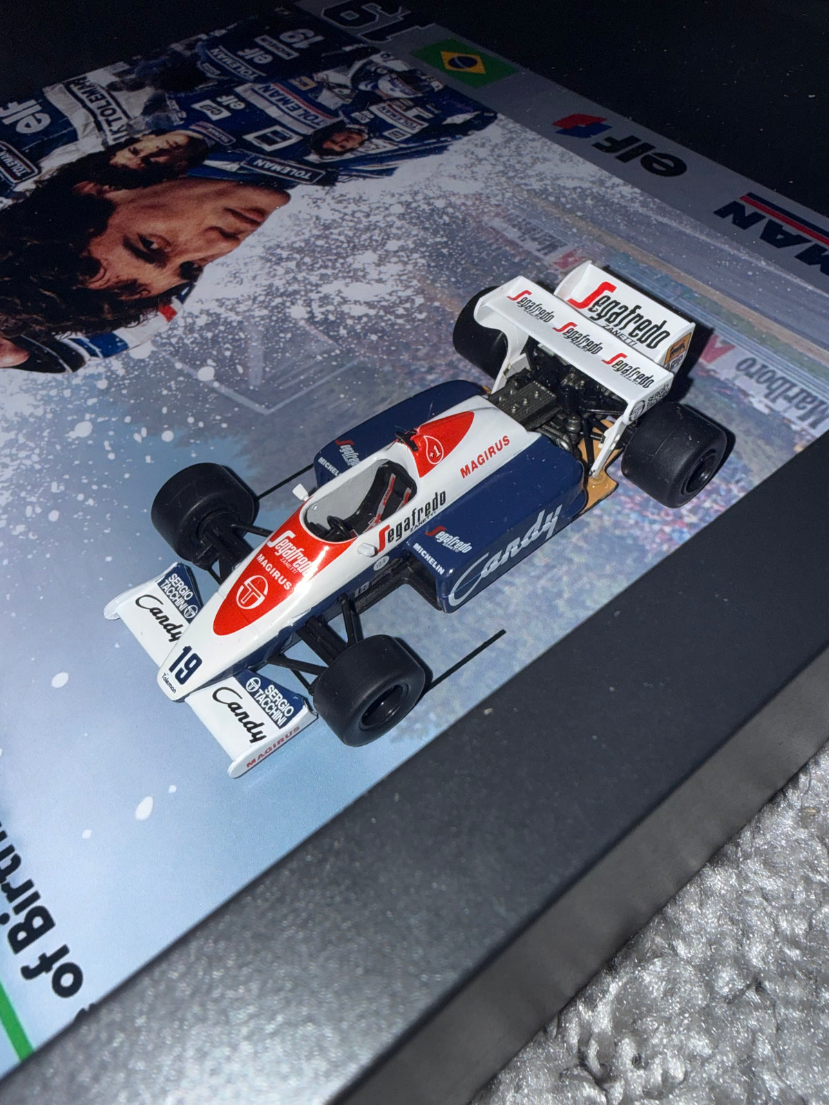 Ayrton Senna #19 Toleman 1984